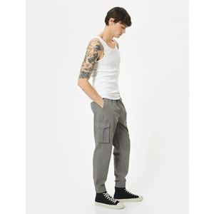 Kargo Cepli Pantolon Jogger 4SAM40089HW