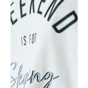 Pijama Takımı Baskılı Uzun Kollu - 5WLK40063MK - XS - ST00007480-418192