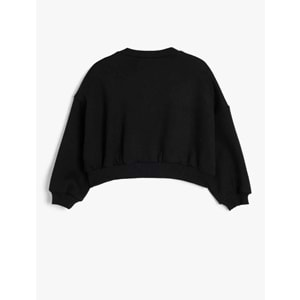 Kız Çocuk Crop Sweatshirt 5WKG10198AK