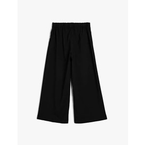 Kız Çocuk Geniş Paça Pantolon Beli Lastikli - KOTON - 5WKG40026AW - 5-6 YAŞ
