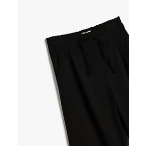 Kız Çocuk Geniş Paça Pantolon Beli Lastikli - KOTON - 5WKG40026AW - 5-6 YAŞ