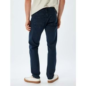 Slim Fit Kot Pantolon - Brad Jean - KOTON - 5WAM40176ND - KOYU İNDİGO - 29/30