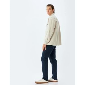 Slim Fit Kot Pantolon - Brad Jean - KOTON - 5WAM40176ND - KOYU İNDİGO - 36/32