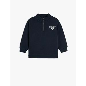 Erkek Çocuk Giyim Sweatshirt - KOTON - 5WKB10401TK - LACİVERT - 9-10 YAŞ