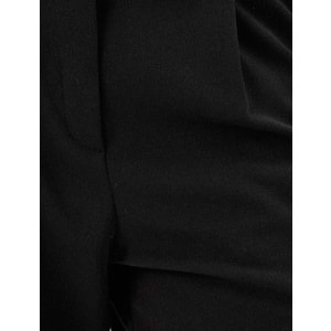 Bol Paça Pantolon Çift Bel Detaylı - KOTON - 5WAK40038EK - SİYAH - M