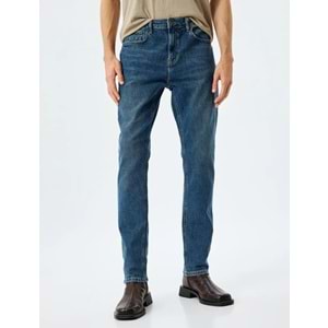 Erkek Giyim Kot Pantolon - KOTON - 5WAM40008ND - KOYU İNDİGO - 32/30