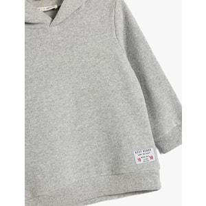 Erkek Çocuk Basic Kapşonlu Sweatshirt 5WKB10259TK