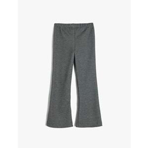 Kız Çocuk Giyim Pantolon - KOTON - 5WKG40146AK - ANTRASİT - 13-14 YAŞ