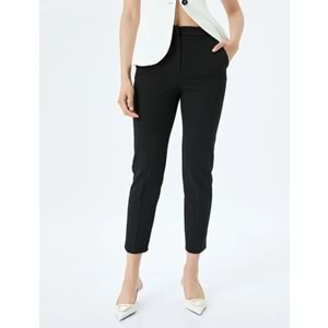 Cepli Yüksek Bel Cigarette Pantolon 5SAK40044UW