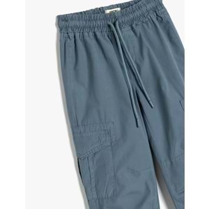 Erkek Çocuk Jogger Kargo Pantolon 5SKB40060TW - KOTON - ALTIN DESENLİ - 5-6 YAŞ