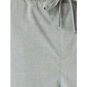 Slim Fit Viskon Karışımlı Beli Bağcıklı Pantolon 5SAM40031HW