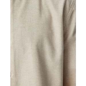 Düğmeli Yaka Klasik Slim Fit Gömlek 5SAM60054HW