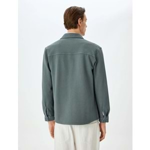 Uzun Kollu Gömlek Ceket 5SKT30003HW