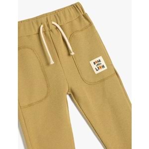 Erkek Bebek Jogger Eşofman Altı 5SMB40015TK - KOTON - YEŞİL - 9-12 AY