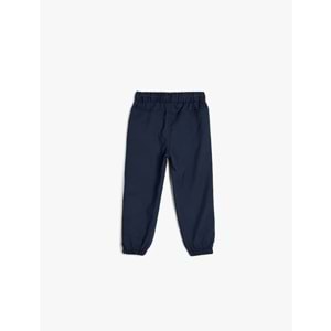 Erkek Bebek Jogger Pantolon 5SMB40033TW - KOTON - SİYAH - 4-5 YAŞ