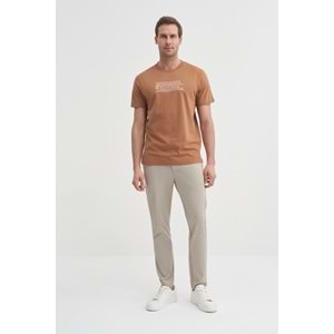 CAZ 4043 BIS YK T-SHIRT - CAZADOR - SÜTLÜ KAHVE - XL