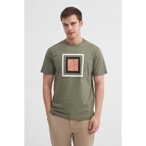 CAZ 4117 BIS YK T-SHIRT - CAZADOR - HAKİ - M