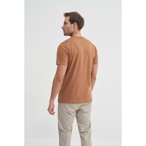 CAZ 4165 BIS YK T-SHIRT - CAZADOR - SÜTLÜ KAHVE - L