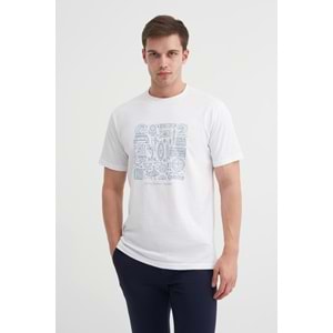 CAZ 4186 BIS YK T-SHIRT - CAZADOR - BEYAZ - XL