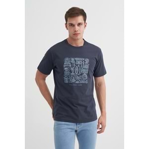 CAZ 4186 BIS YK T-SHIRT - CAZADOR - ANTRASİT - XL