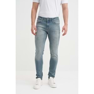 CAZ 0705 HARDEN DENIM PANTOLON - CAZADOR - LIGHT GREEN WASH - 33/32