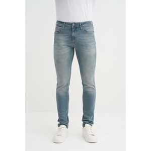 CAZ 0705 HARDEN DENIM PANTOLON - CAZADOR - LIGHT GREEN WASH - 33/32