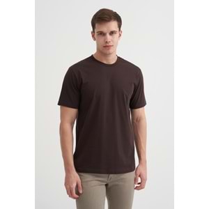 CAZ 4627 BIS YK T-SHIRT - CAZADOR - KAHVERENGİ - XL