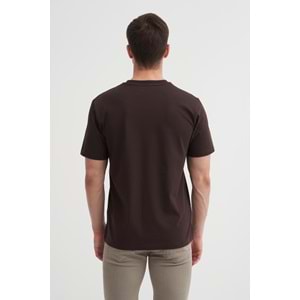 CAZ 4627 BIS YK T-SHIRT - CAZADOR - KAHVERENGİ - XL