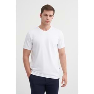 CAZ 4619 STN V. T-SHIRT - CAZADOR - BEYAZ - L