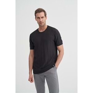 CAZ 3017 BIS YK TRİKO T-SHIRT - CAZADOR - ANTRASİT - XL