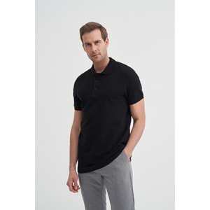 CAZ 4613 POLO PİKE T-SHIRT - CAZADOR - SİYAH - L
