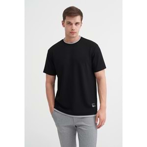 CAZ 4003 BIS YK T-SHIRT - CAZADOR - SİYAH - M