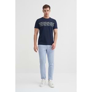 CAZ 4021 BIS YK T-SHIRT - CAZADOR - LACİVERT - M