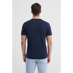 CAZ 4021 BIS YK T-SHIRT - CAZADOR - LACİVERT - M