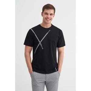 CAZ 4118 BIS YK T-SHIRT - CAZADOR - SİYAH - M