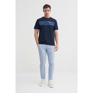 CAZ 4147 BIS YK T-SHIRT - CAZADOR - LACİVERT - XL