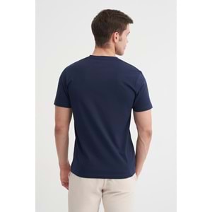 CAZ 4155 BIS YK T-SHIRT - CAZADOR - LACİVERT - M