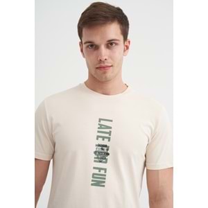 CAZ 4156 BIS YK T-SHIRT - CAZADOR - BEJ - L