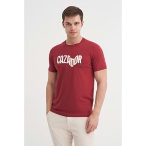 CAZ 4230 BIS YK T-SHIRT - CAZADOR - BORDO - M