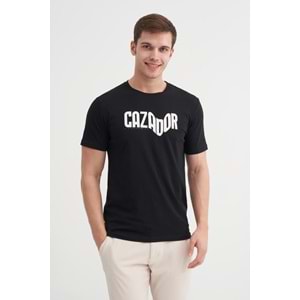 CAZ 4230 BIS YK T-SHIRT - CAZADOR - SİYAH - L