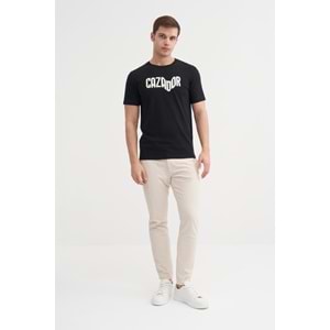 CAZ 4230 BIS YK T-SHIRT - CAZADOR - SİYAH - L