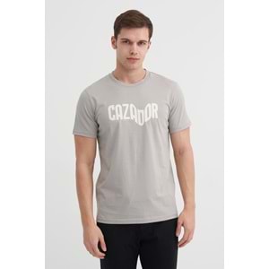 CAZ 4230 BIS YK T-SHIRT - CAZADOR - GRİ - M