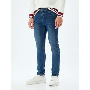 Erkek Giyim Slim Fit Kot Pantolon - Brad Jean 5WAM40076ID