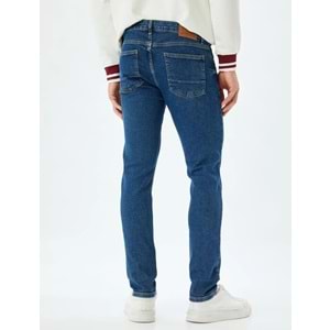Erkek Giyim Slim Fit Kot Pantolon - Brad Jean 5WAM40076ID