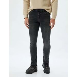 Erkek Giyim Slim Fit Kot Pantolon - Brad Jean 5WAM40073ID