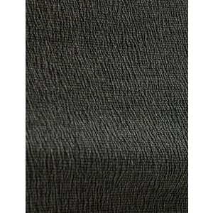 Yuvarlak Yaka Drape Detaylı Asimetrik Kolsuz Tişört 5SAK50005EK - KOTON - ANTRASİT - M