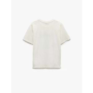 Papatya Baskılı Tişört 5SAK50022UK