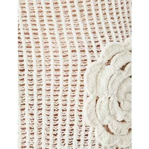 Ajurlu Aplike Çiçek Detaylı Uzun Kollu Triko Kazak 5SAL90003HT