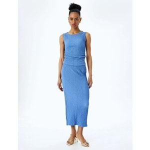 Yüksek Bel Kalem Etek 5SAK10002UK