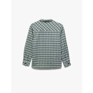 Erkek Çocuk Aplike Detaylı Uzun Kollu Ekoseli Gömlek 5SKB60085TW